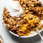 Pumpkin Crisp with Oats