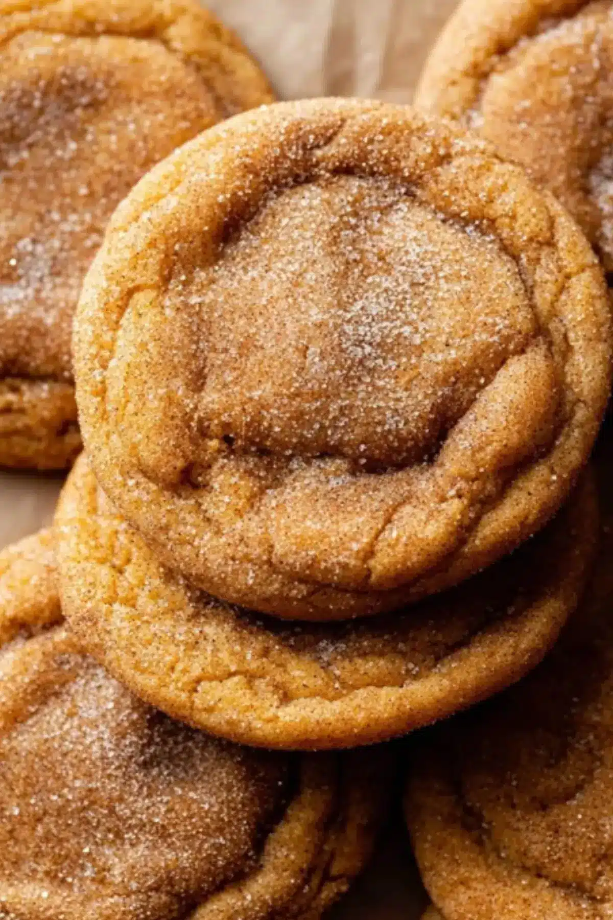 Pumpkin Snickerdoodle Cookies