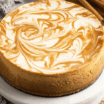 Pumpkin Swirl Cheesecake