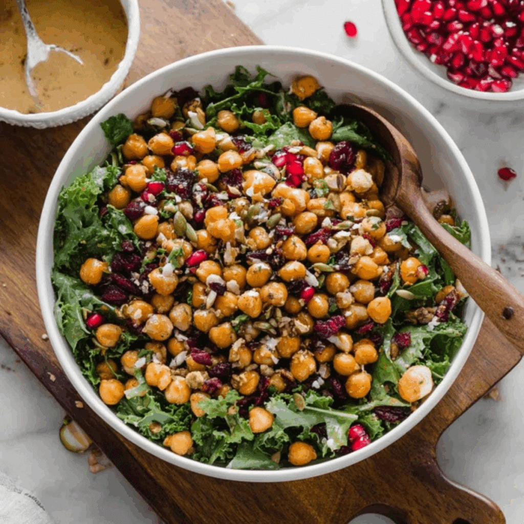 Roasted Chickpea Fall Salad