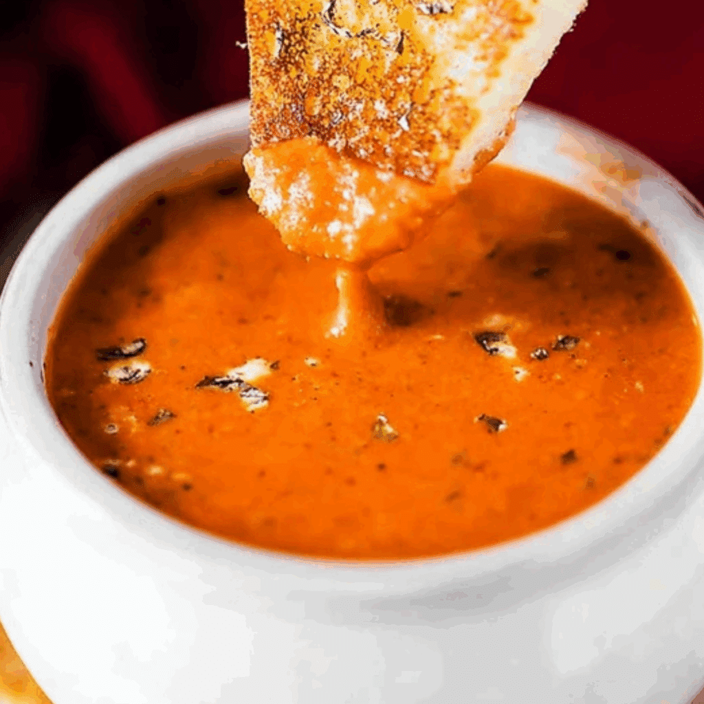 Roasted Tomato Basil Soup