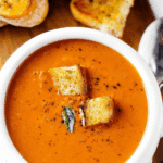 Roasted Tomato Basil Soup