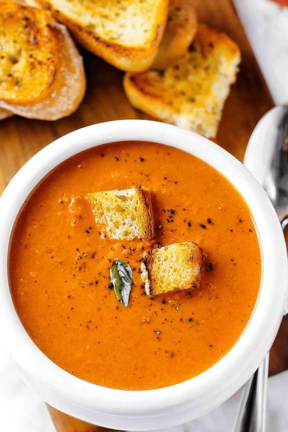 Roasted Tomato Basil Soup