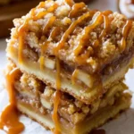 Salted Caramel Apple Pie Bars