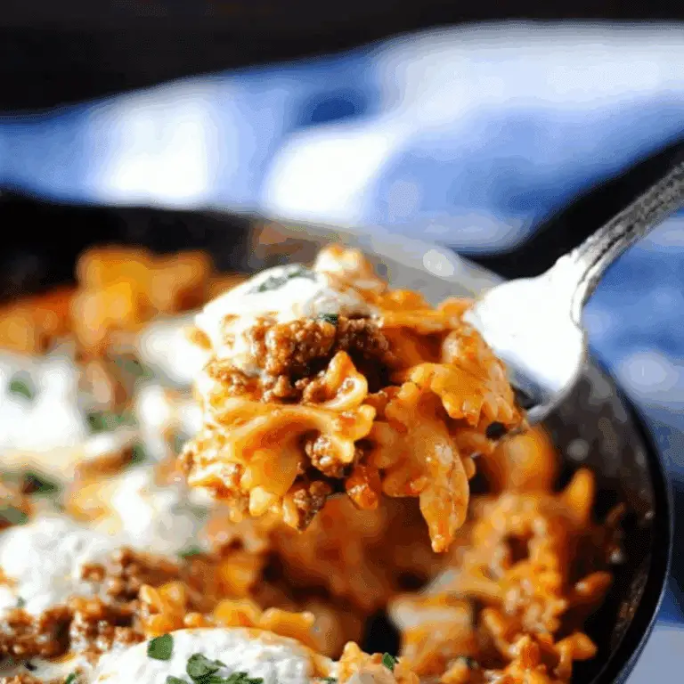 Skillet Lasagna