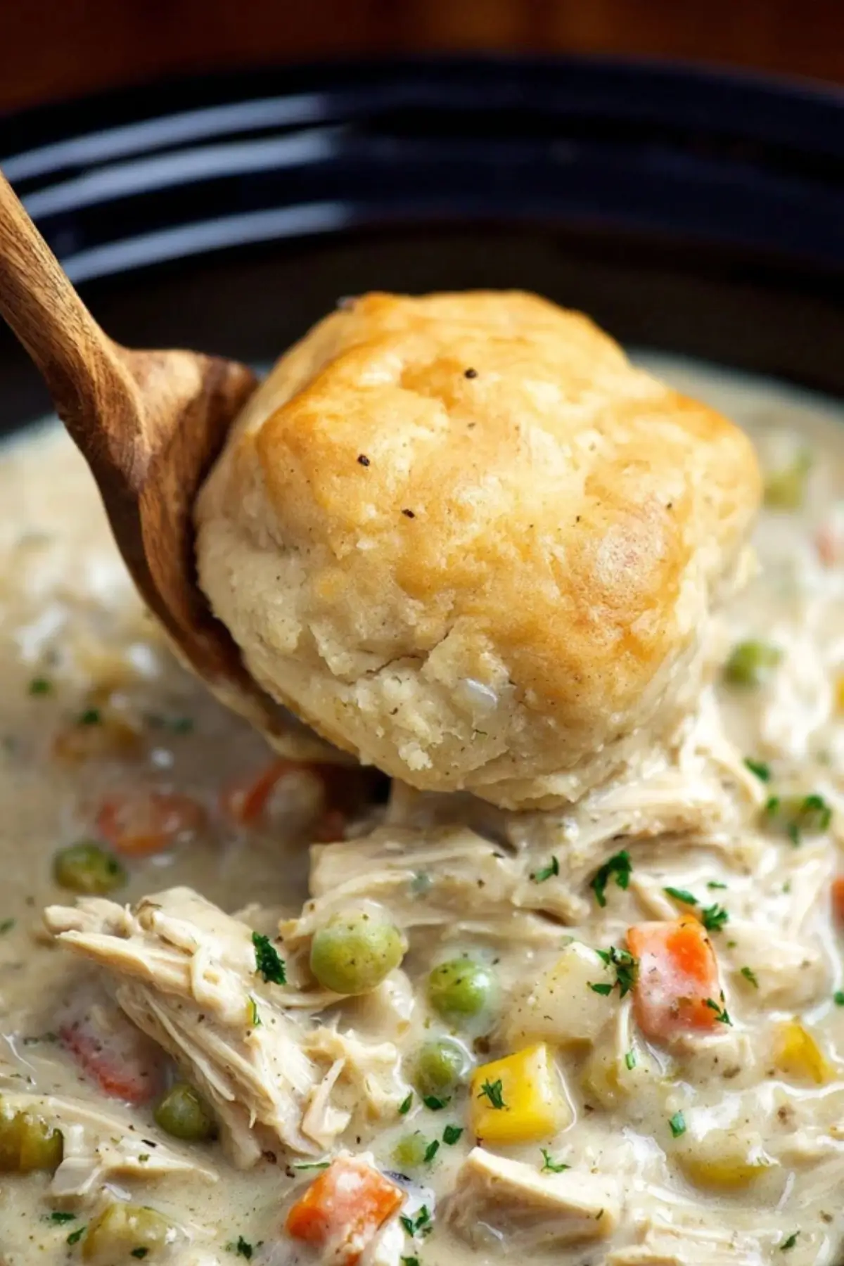Slow Cooker Chicken Pot Pie