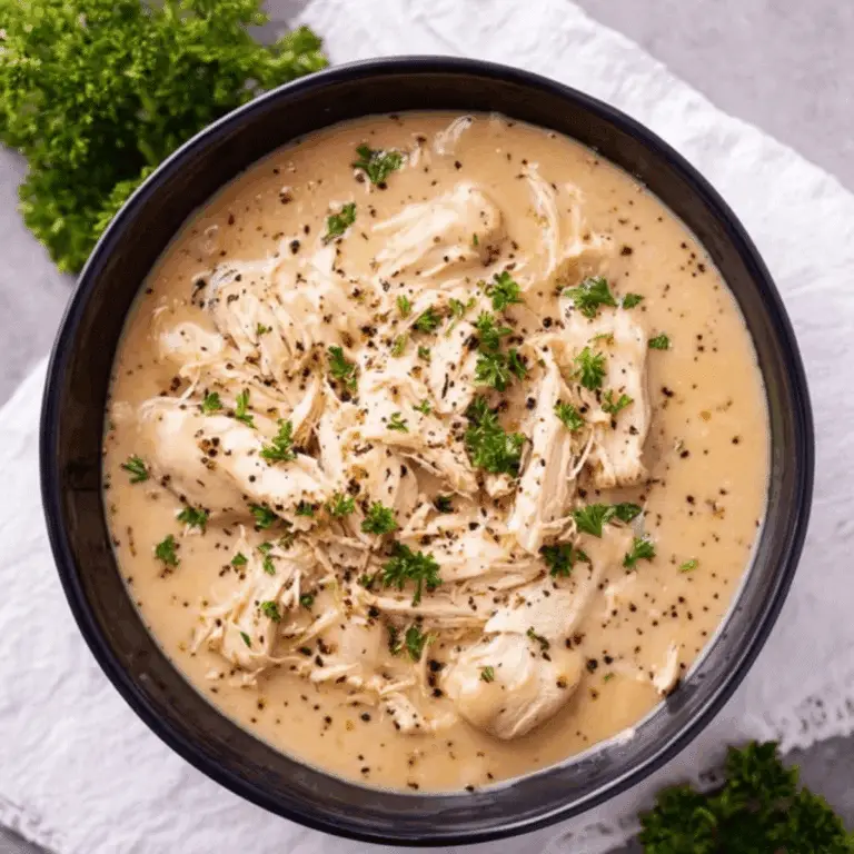 Slow Cooker Chicken and Gravy