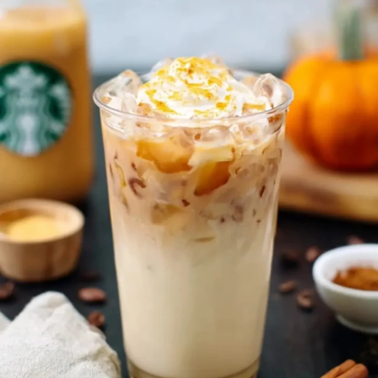 Starbucks Iced Chai with Pumpkin Cream
