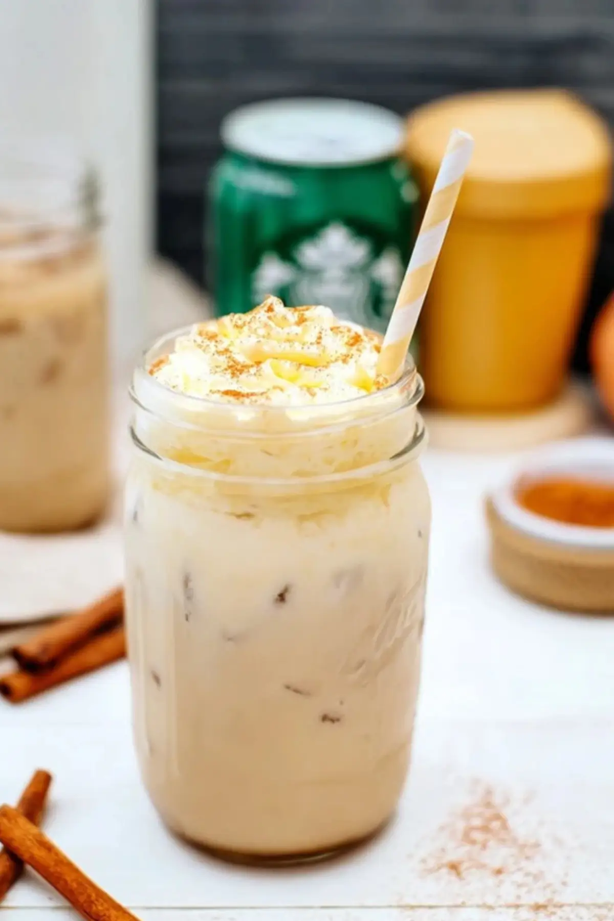 Starbucks Iced Chai with Pumpkin Cream