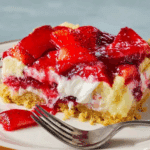 Strawberry Cheesecake Dump Cake