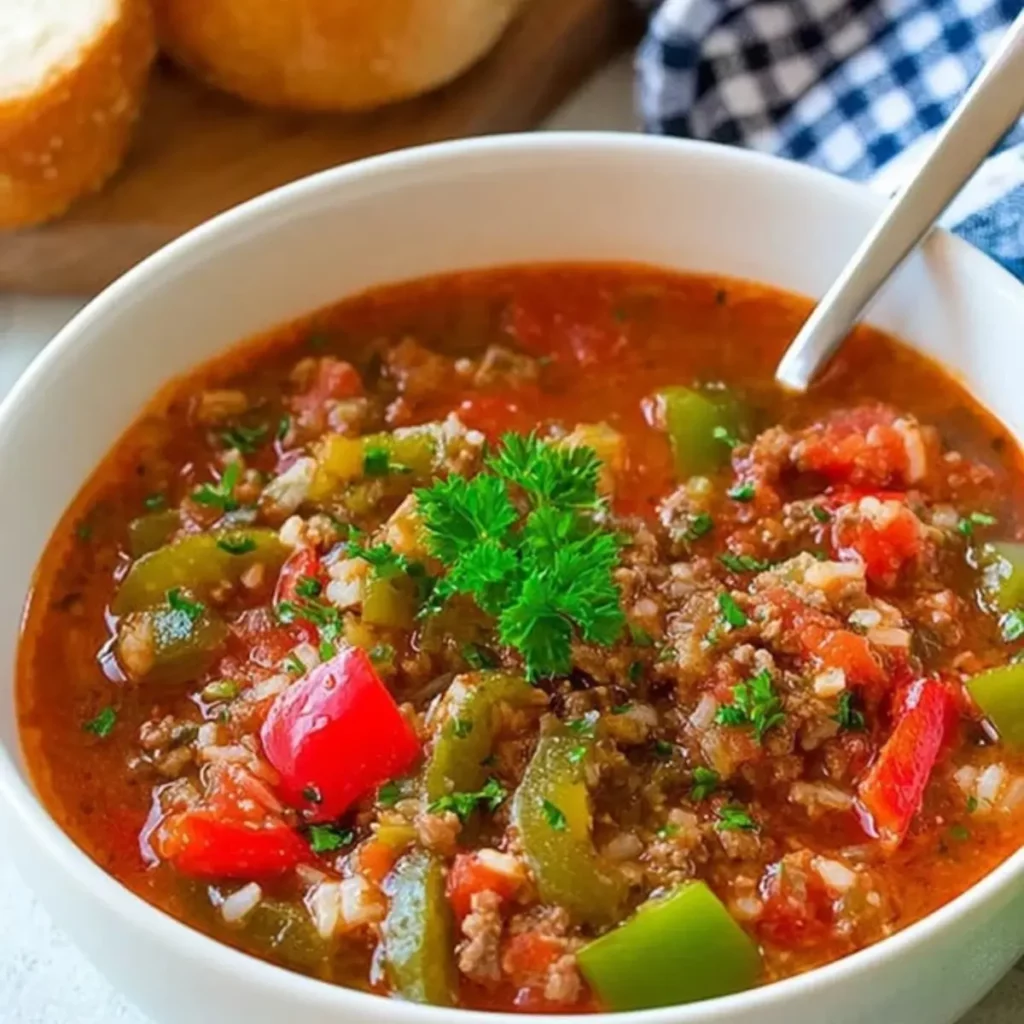 Stuffed Pepper Soup