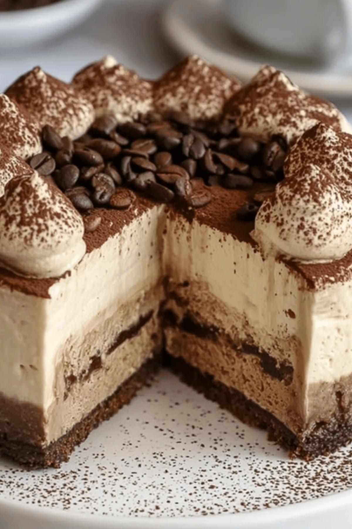 Tiramisu Cold Brew Coffee Cheesecake