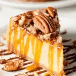 Turtle Pumpkin Cheesecake