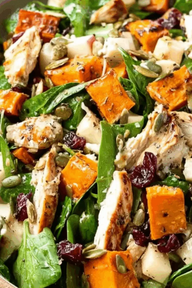 harvest chicken sweet potato salad