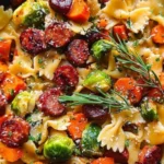 sausage veggies pasta